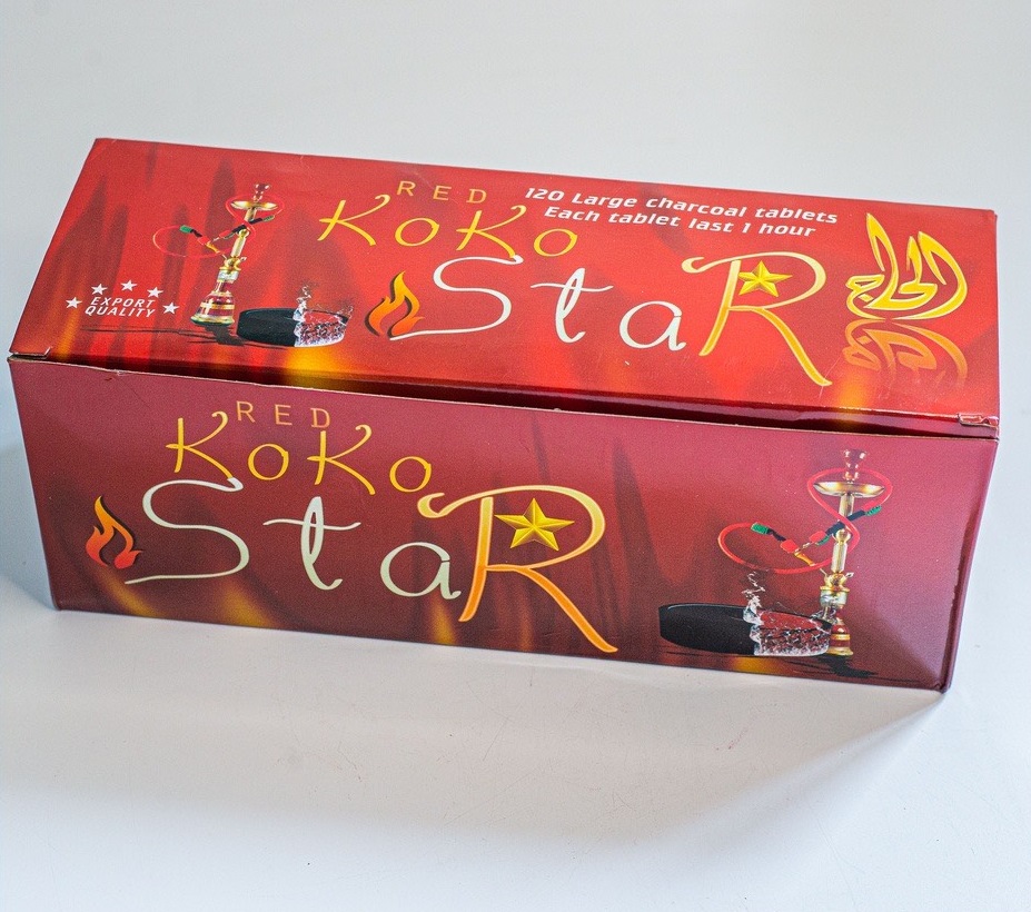 Than xông trầm nhà thờ, hơ bà bầu, shisha RED KOKO STAR